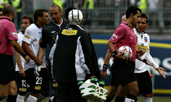 La ANFP dio por finalizado el partido ante Audax Italiano